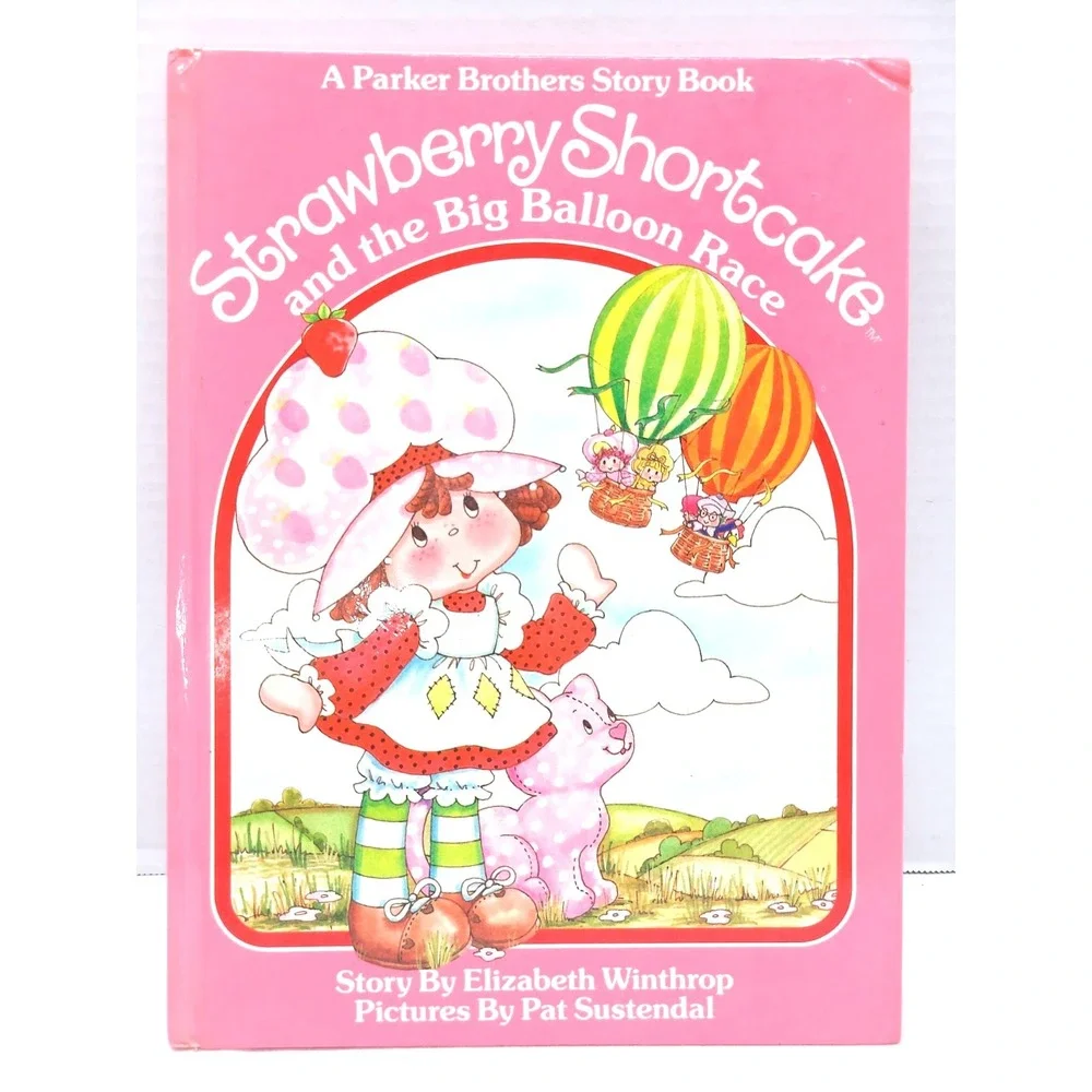 1983 Strawberry Shortcake & the Big Balloon Race Parker Brothers 1st Ed 1st Prin